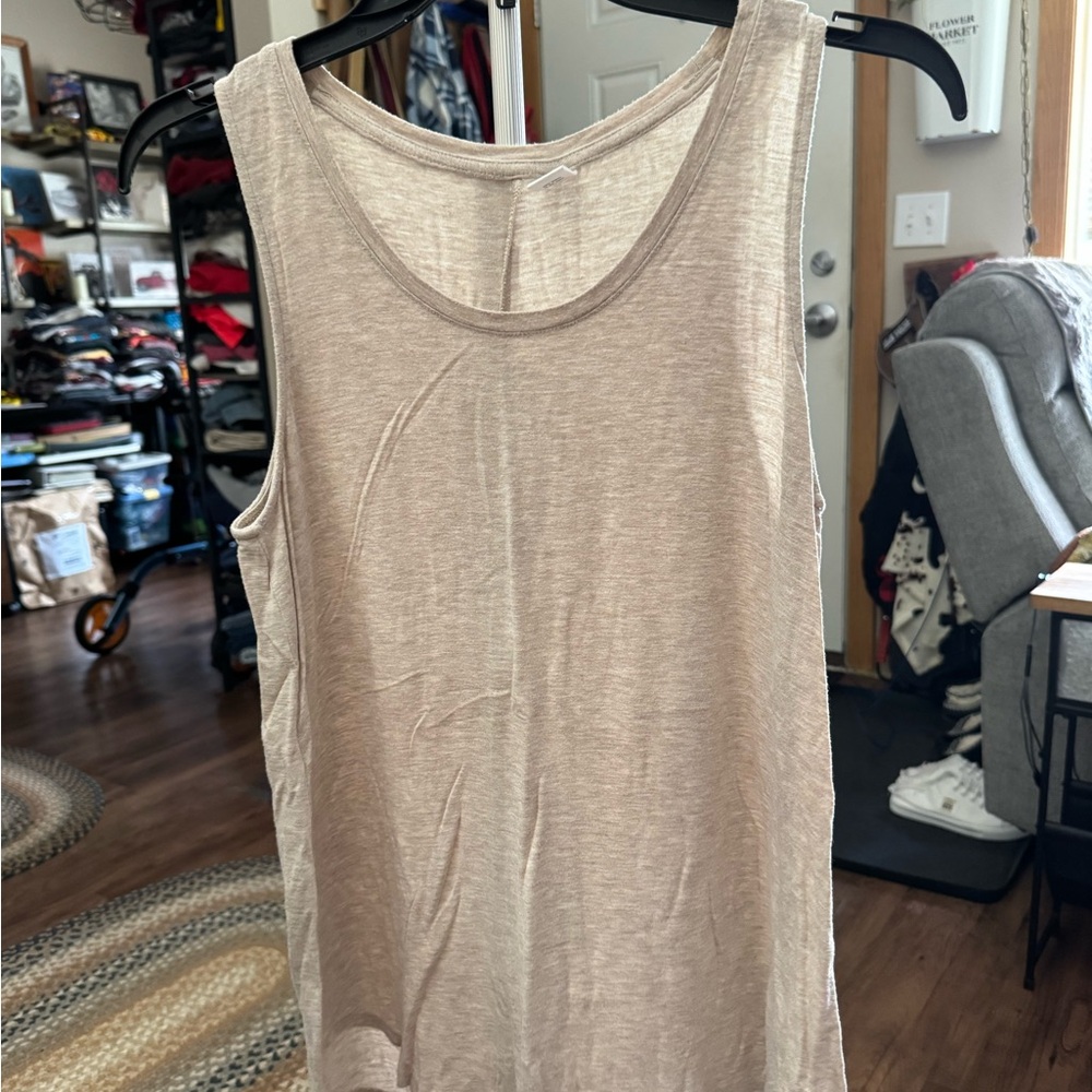 Old Navy Light Beige Tank Top